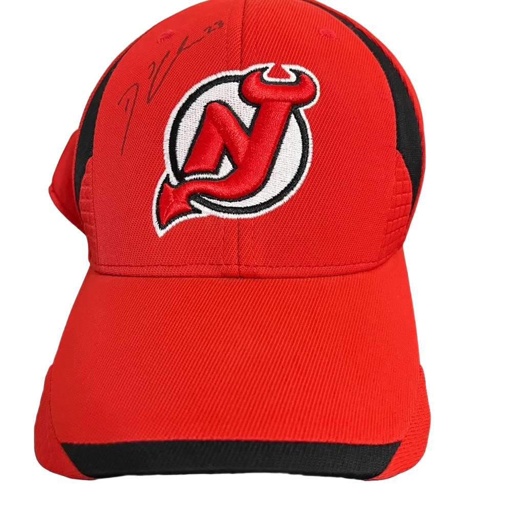 David Clarkson New Jersey Devils NHL Cap Signed Autographed Reebok Hat Hockey